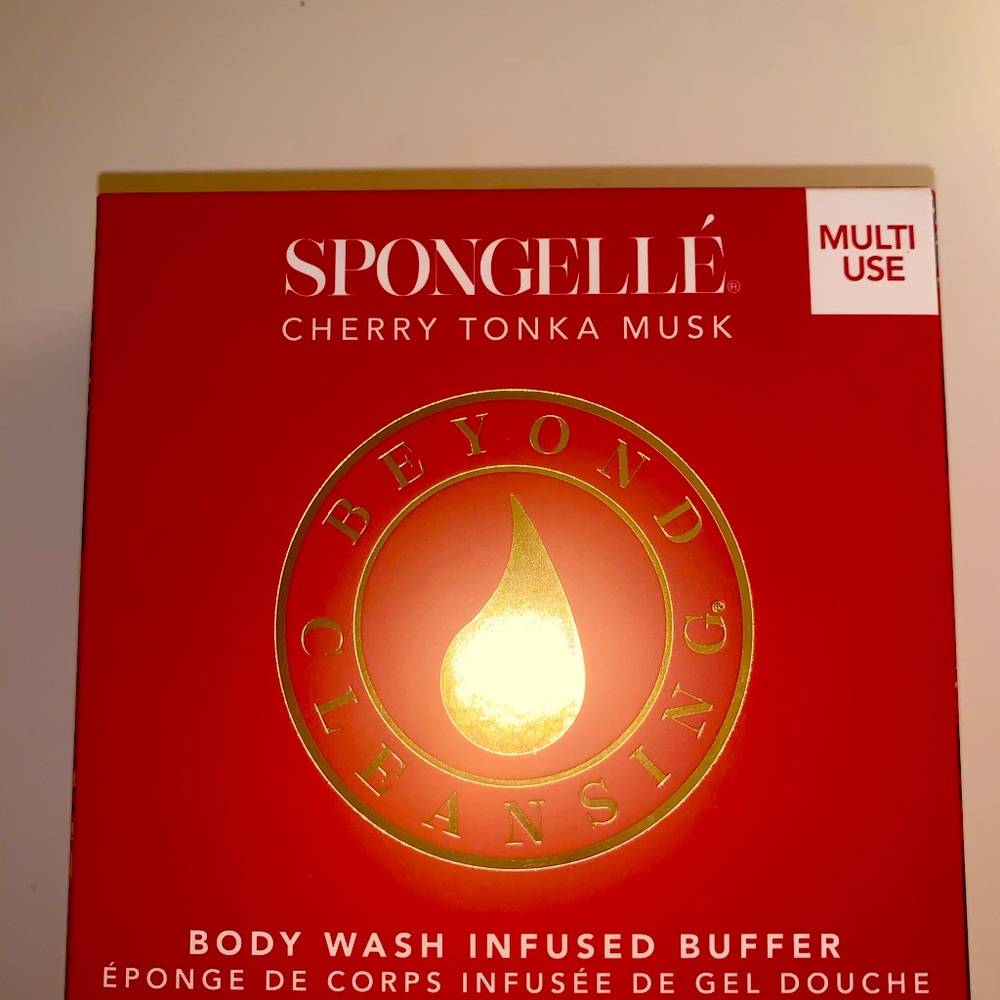 Body wash infused buffer